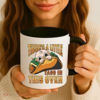 There's A Little Taco In This Oven Pregnancy Coffee Mug thumb 3