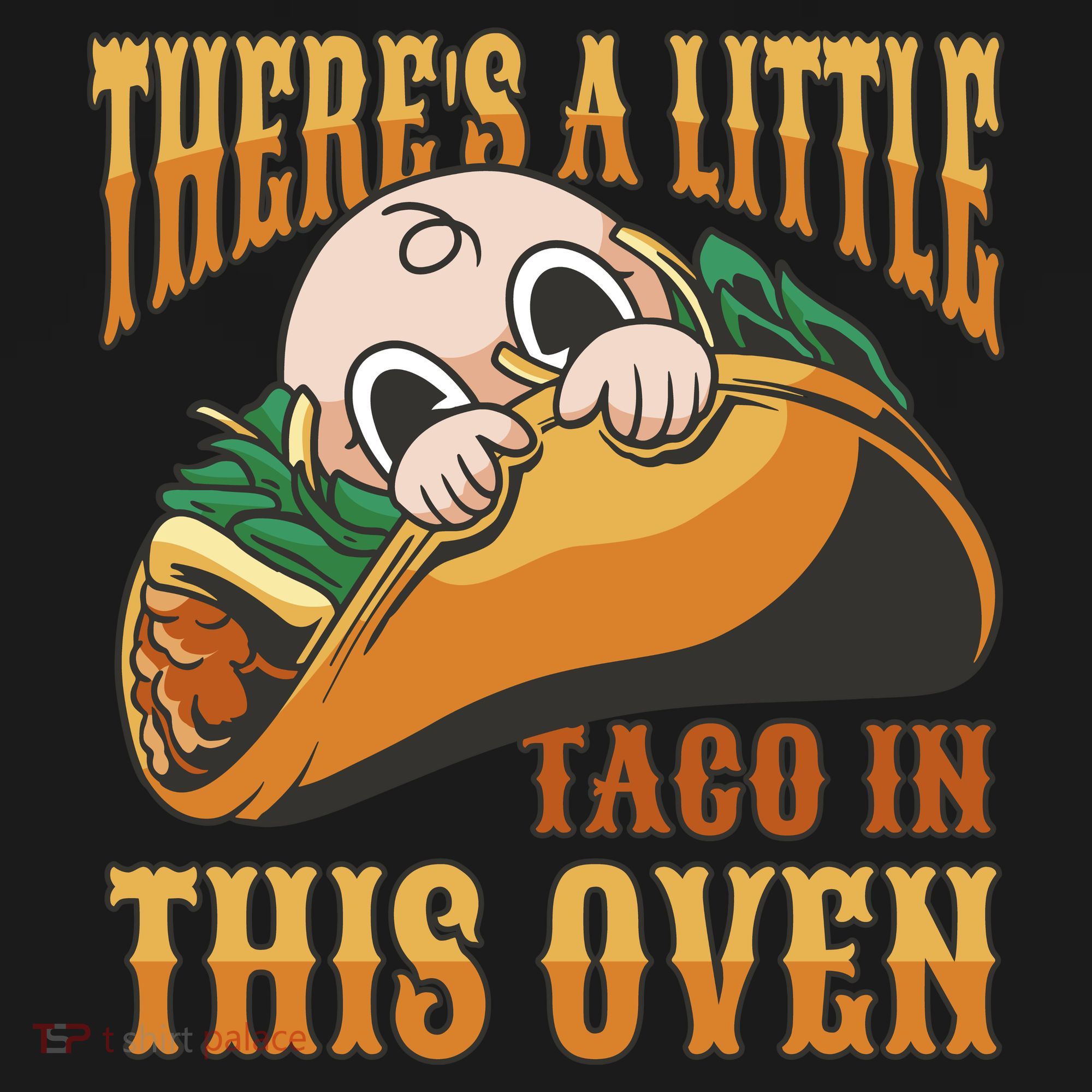 There's A Little Taco In This Oven Pregnancy Women's Hoodie