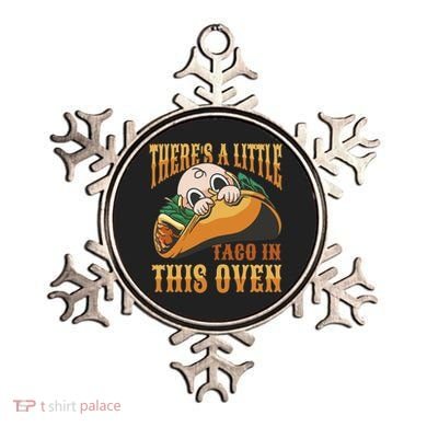 There's A Little Taco In This Oven Pregnancy Ornament
