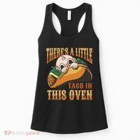 There's A Little Taco In This Oven Pregnancy Women's Tank Top thumb 0
