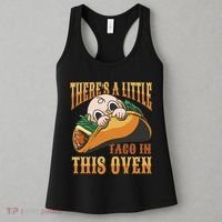 There's A Little Taco In This Oven Pregnancy Women's Tank Top thumb 3