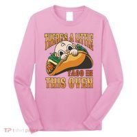 There's A Little Taco In This Oven Pregnancy Long Sleeve Shirt thumb 0