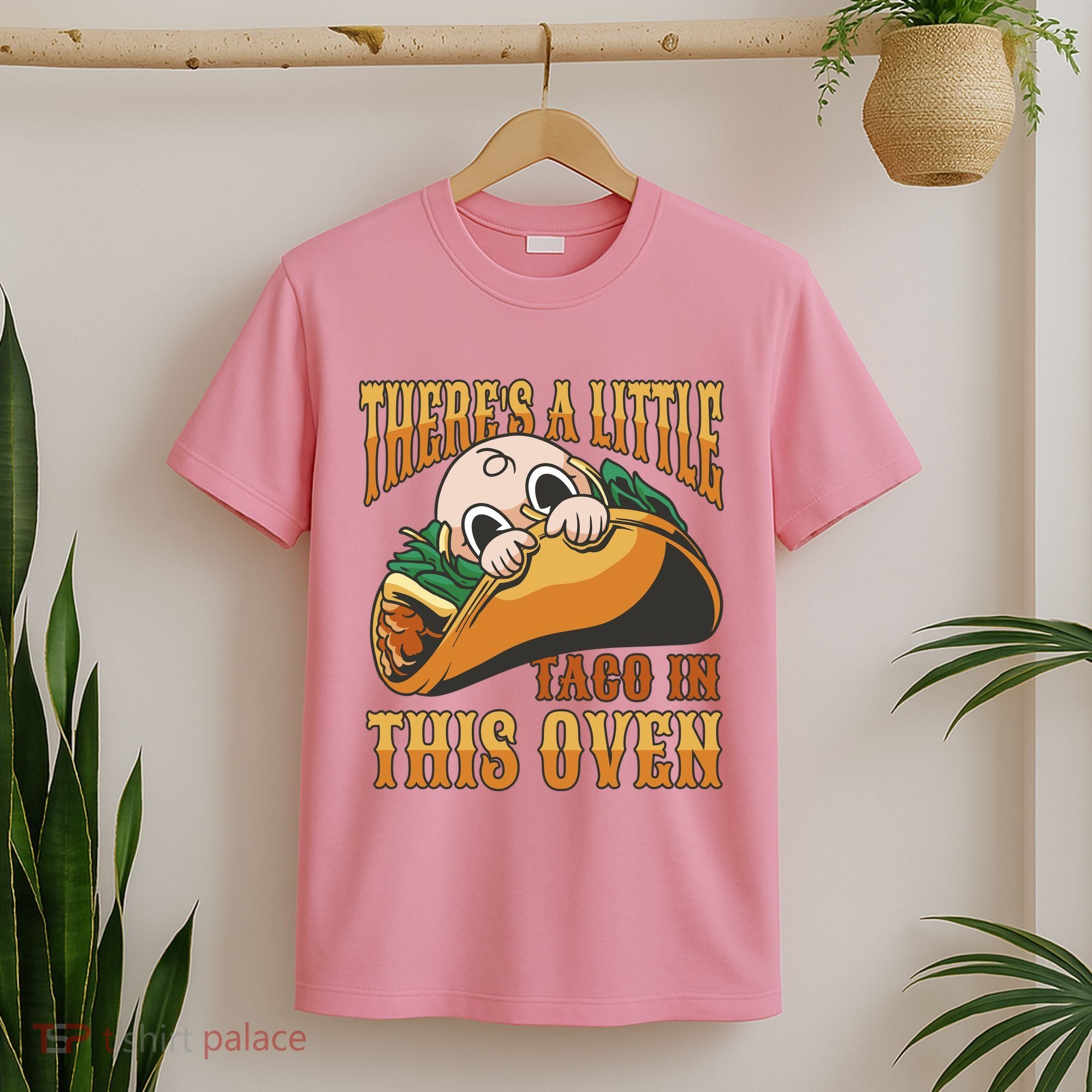 There's A Little Taco In This Oven Pregnancy T-Shirt