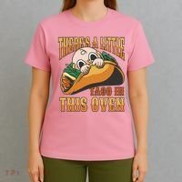 There's A Little Taco In This Oven Pregnancy T-Shirt thumb 4