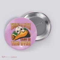 There's A Little Taco In This Oven Pregnancy Button thumb 0