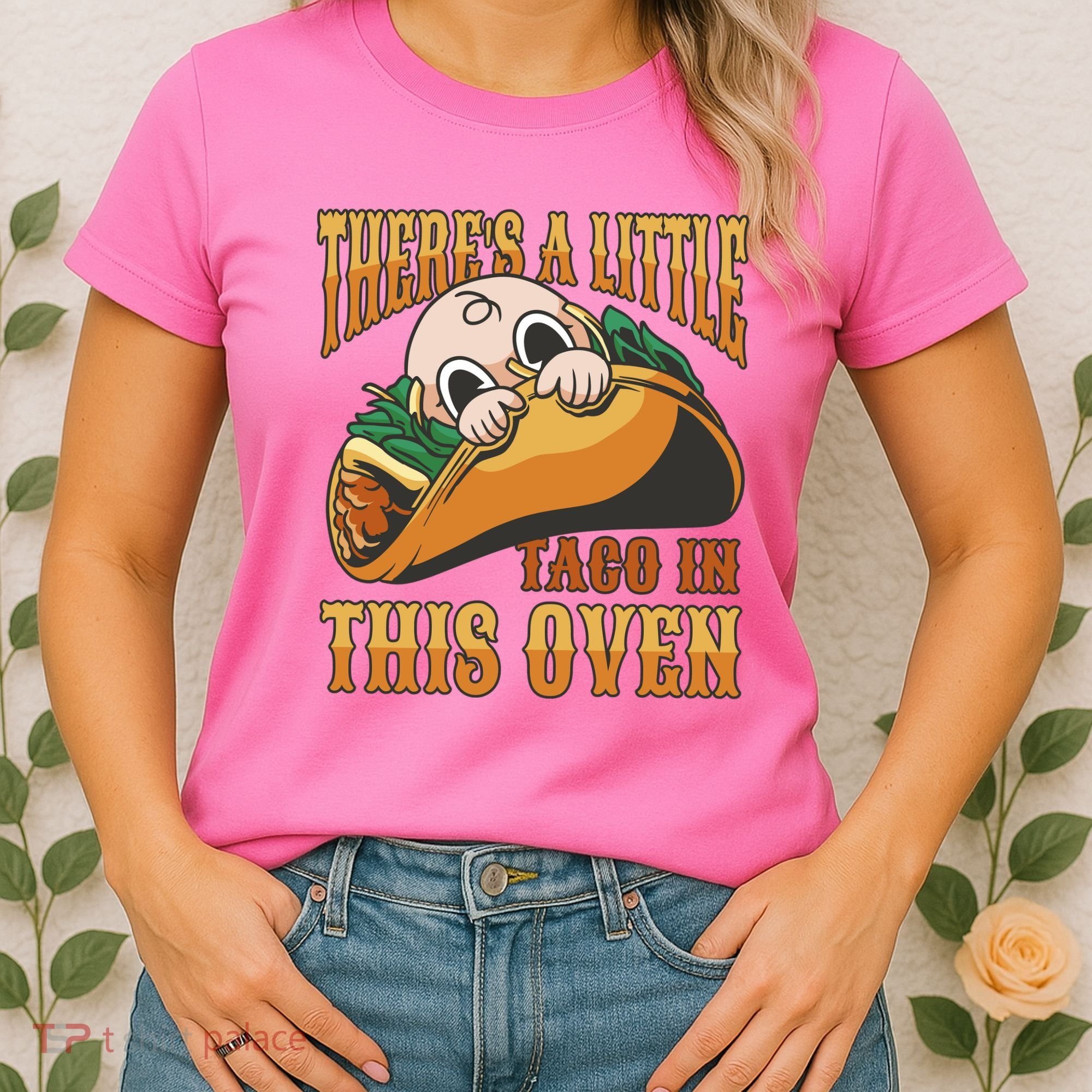 There's A Little Taco In This Oven Pregnancy Women's T-Shirt