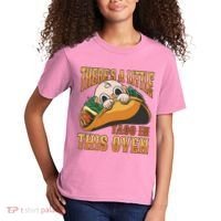 There's A Little Taco In This Oven Pregnancy Kids T-Shirt thumb 2