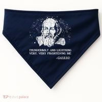 Thunderbolt And Lightning Galileo Retro Very Frightening Me USA-Made Doggie Bandana thumb 0