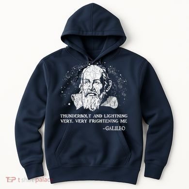 Thunderbolt And Lightning Galileo Retro Very Frightening Me Hoodie