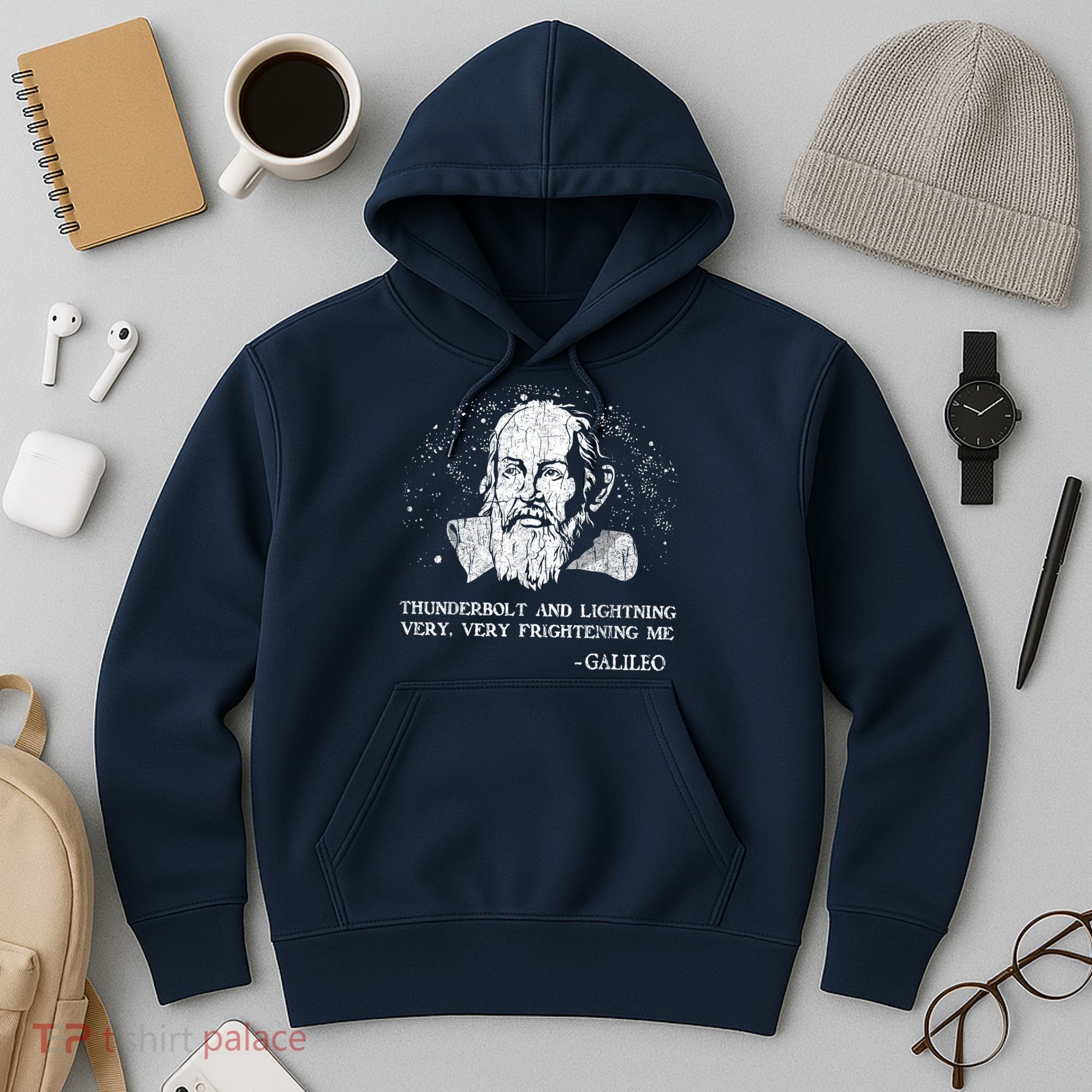 Thunderbolt And Lightning Galileo Retro Very Frightening Me Hoodie