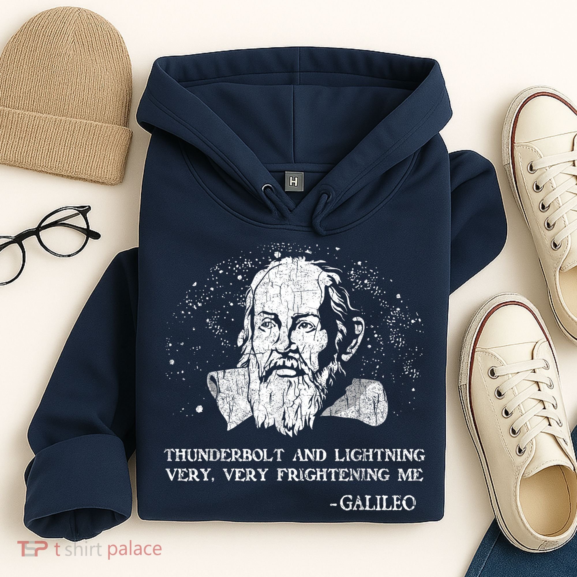 Thunderbolt And Lightning Galileo Retro Very Frightening Me Hoodie