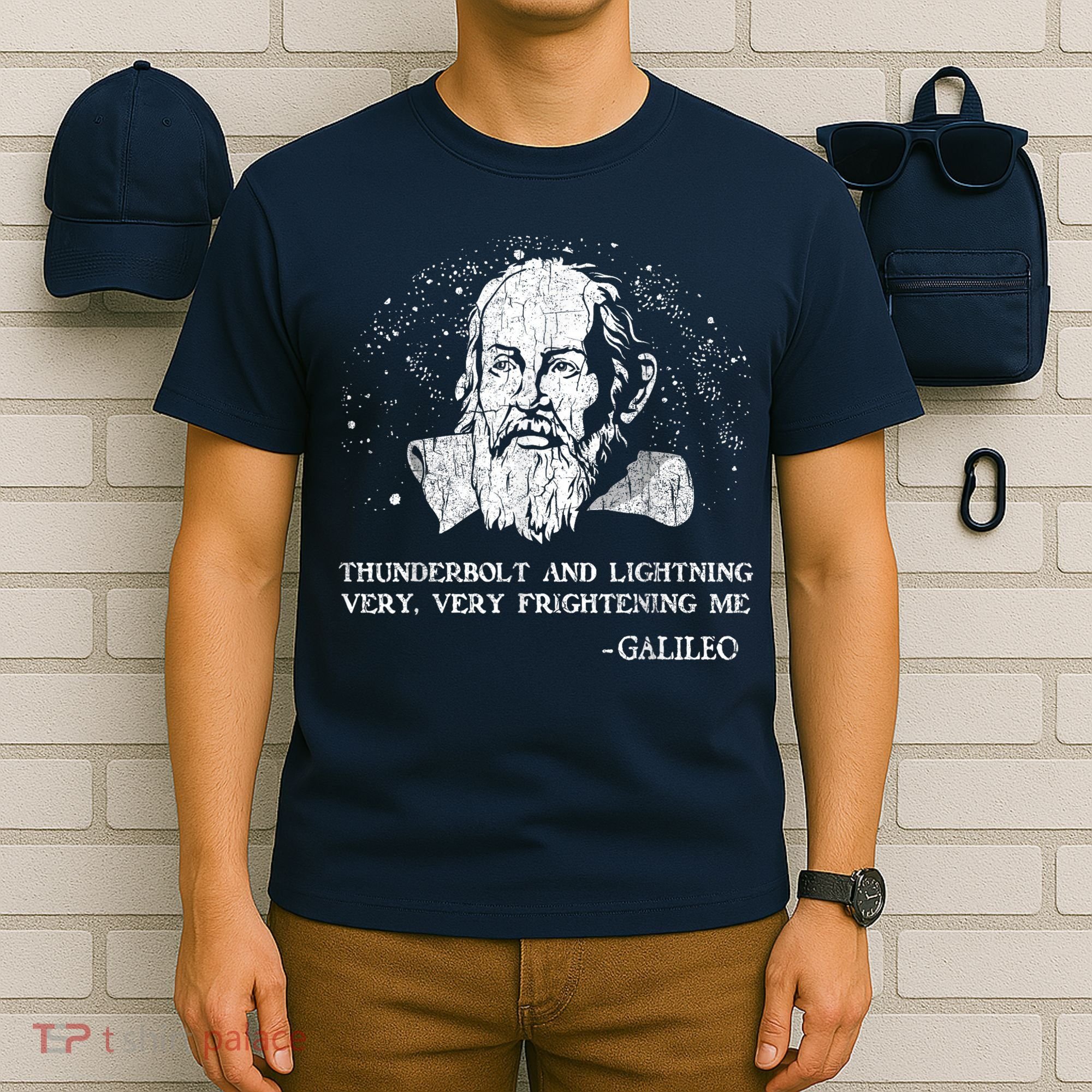 Thunderbolt And Lightning Galileo Retro Very Frightening Me T-Shirt