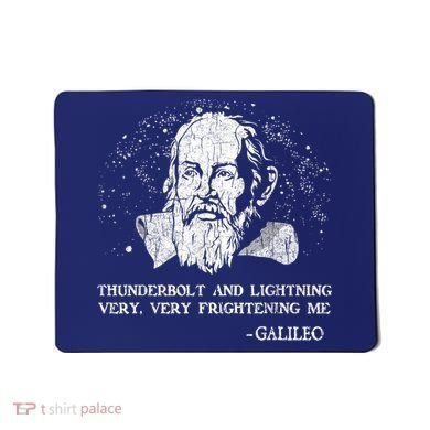 Thunderbolt And Lightning Galileo Retro Very Frightening Me Mousepad