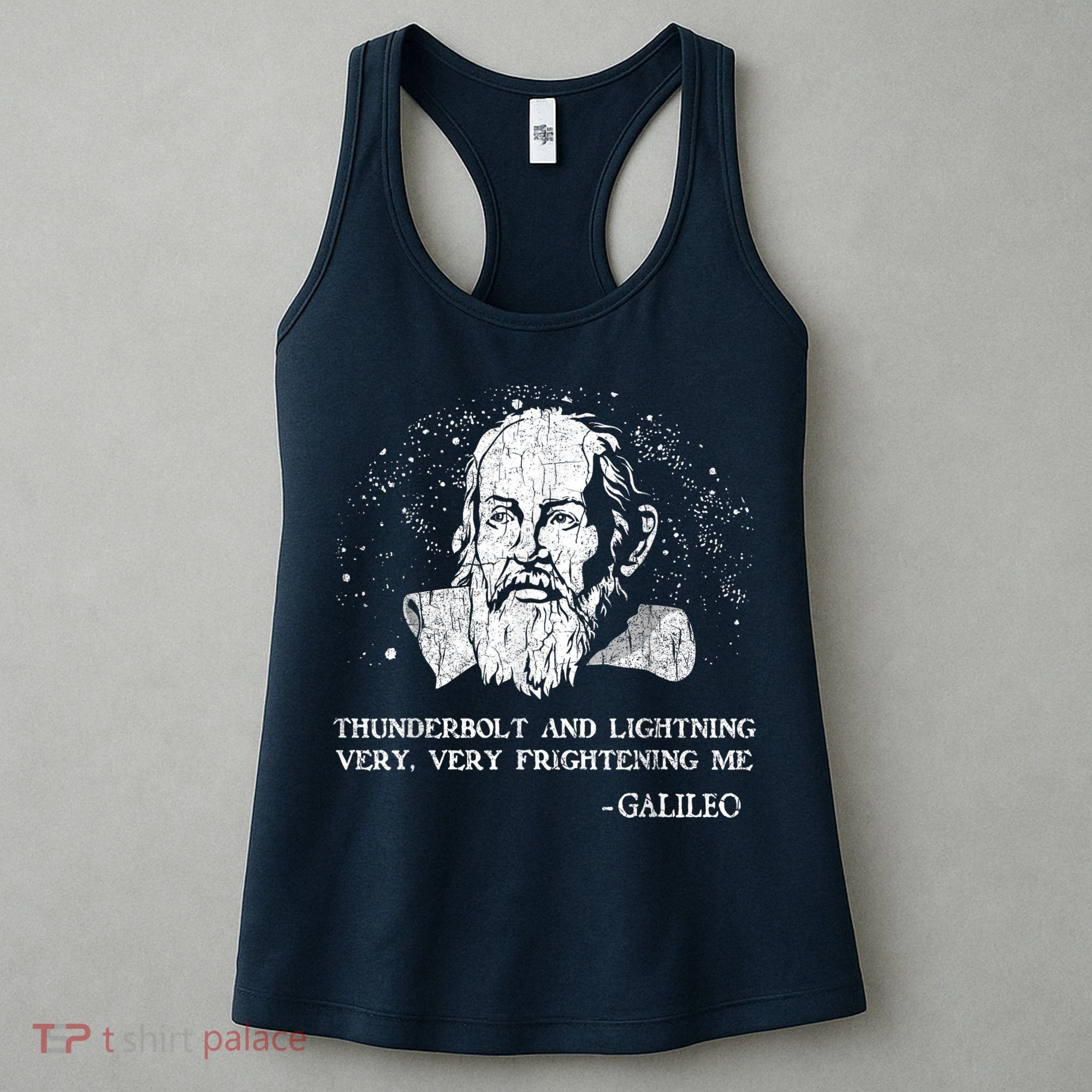 Thunderbolt And Lightning Galileo Retro Very Frightening Me Women's Tank Top