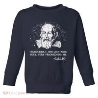 Thunderbolt And Lightning Galileo Retro Very Frightening Me Toddler Sweatshirt thumb 0