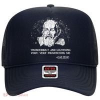 Thunderbolt And Lightning Galileo Retro Very Frightening Me Hat thumb 0