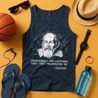 Thunderbolt And Lightning Galileo Retro Very Frightening Me Tank Top thumb 4