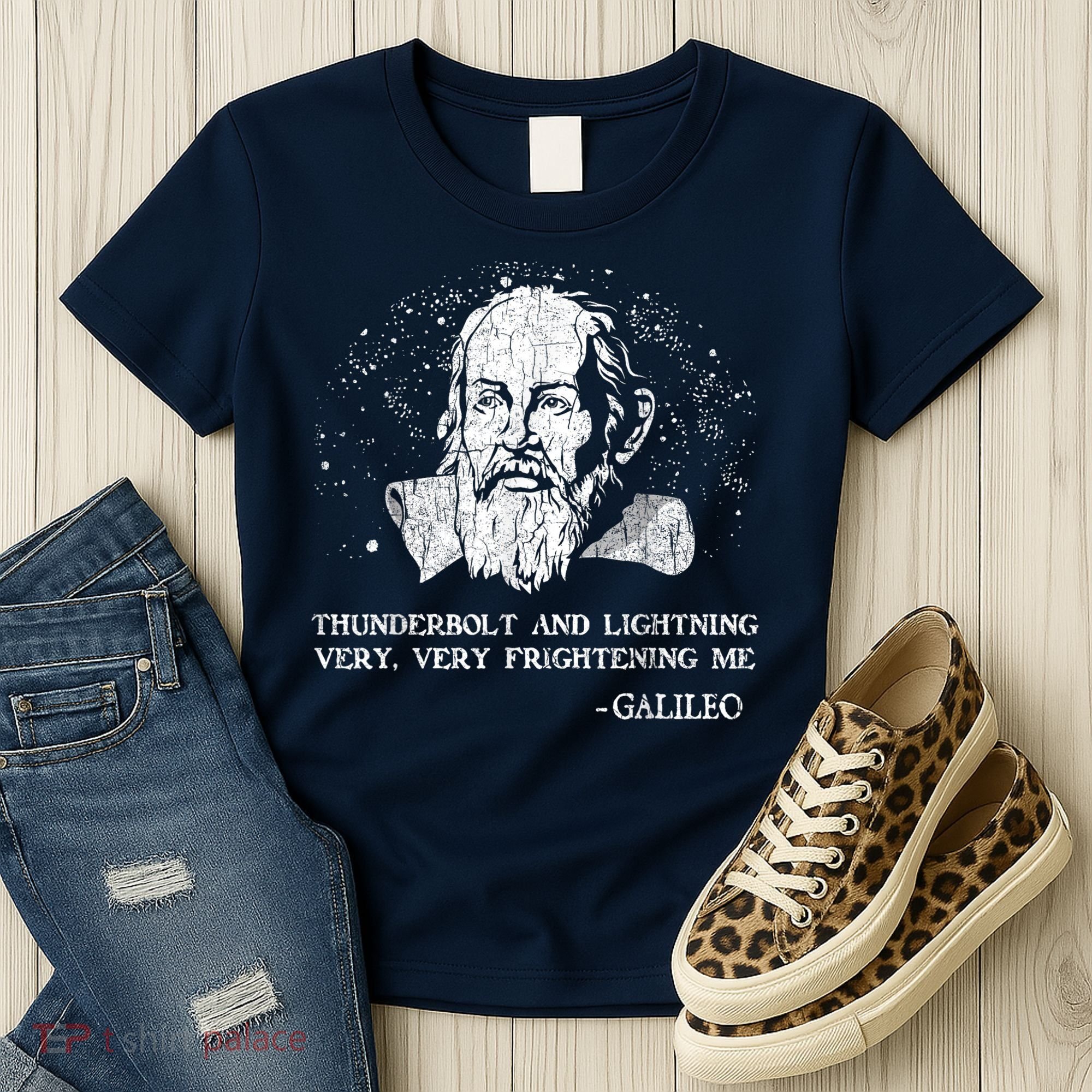 Thunderbolt And Lightning Galileo Retro Very Frightening Me Women's T-Shirt