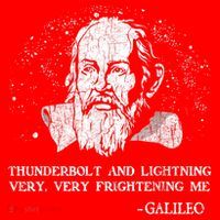 Thunderbolt And Lightning Galileo Retro Very Frightening Me Santa Hat thumb 1