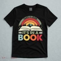 Take A Look Its In A Book Reading Vintage Retro Rainbow T-Shirt thumb 5