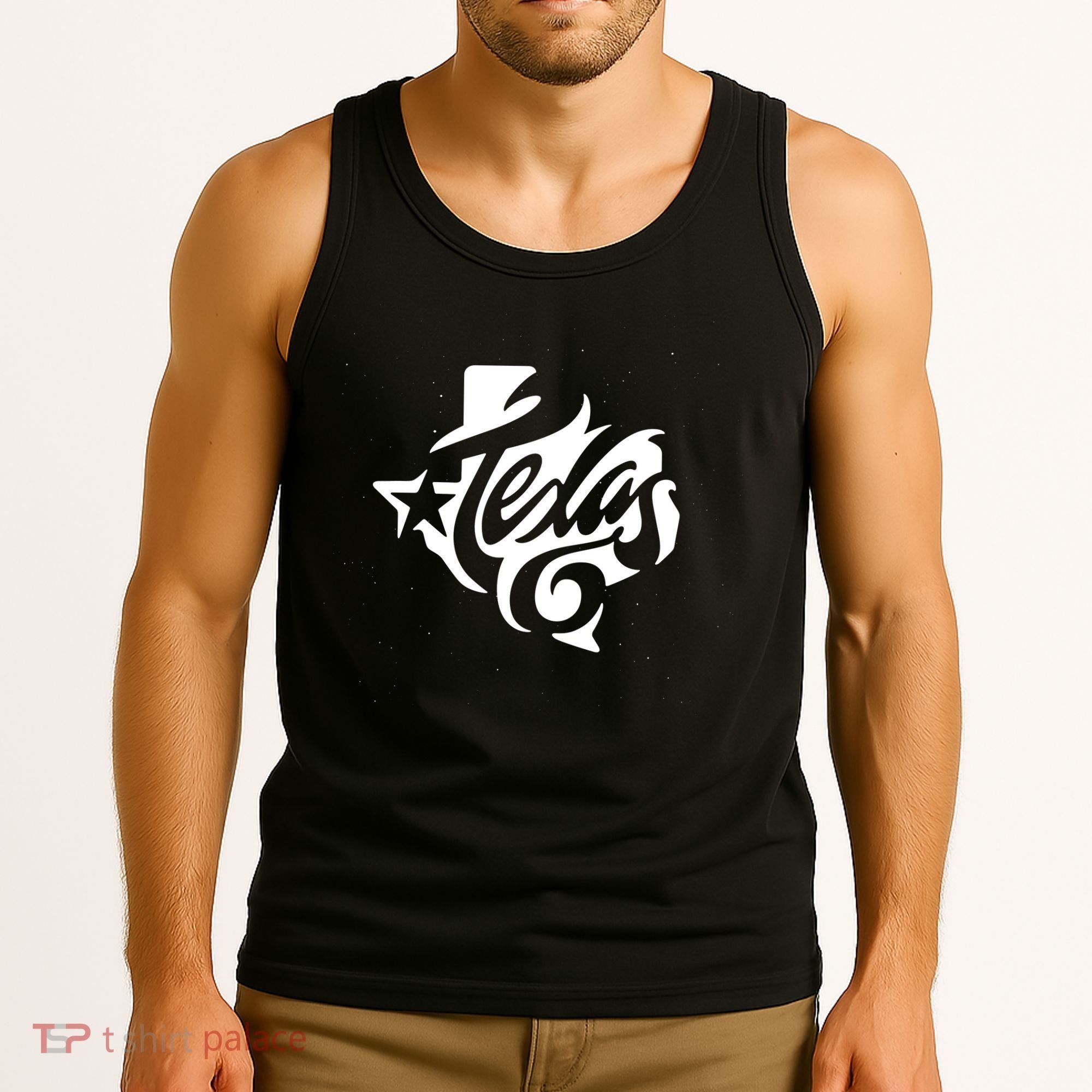Texas Artistic Logo Tank Top