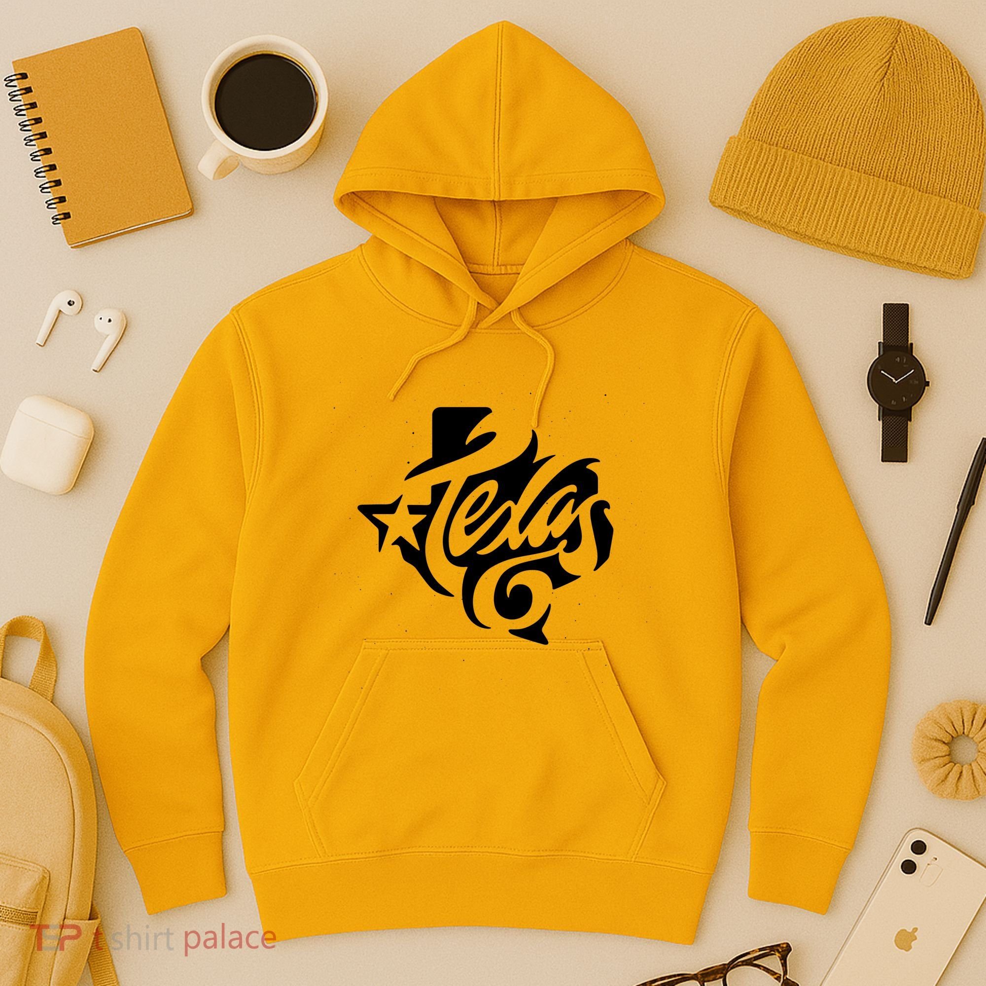 Texas Artistic Logo Hoodie