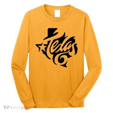 Texas Artistic Logo Long Sleeve Shirt
