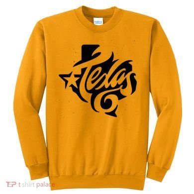 Texas Artistic Logo Sweatshirt