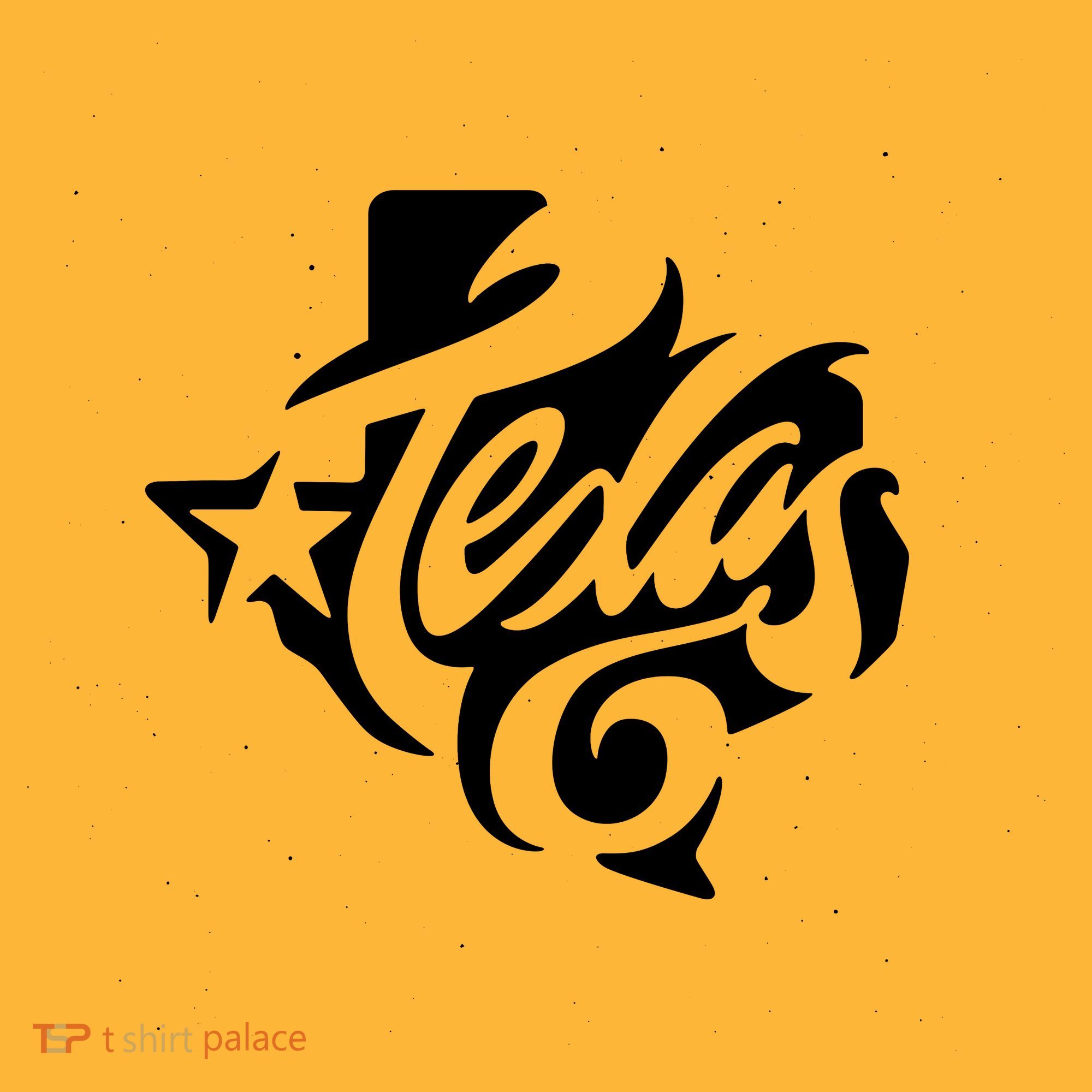 Texas Artistic Logo Kids Long Sleeve Shirt