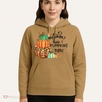 Thanksgiving Autumn Leaves And Pumpkins Please Fall Lover Hoodie thumb 5