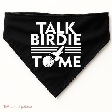Talk Birdie To Me USA-Made Doggie Bandana