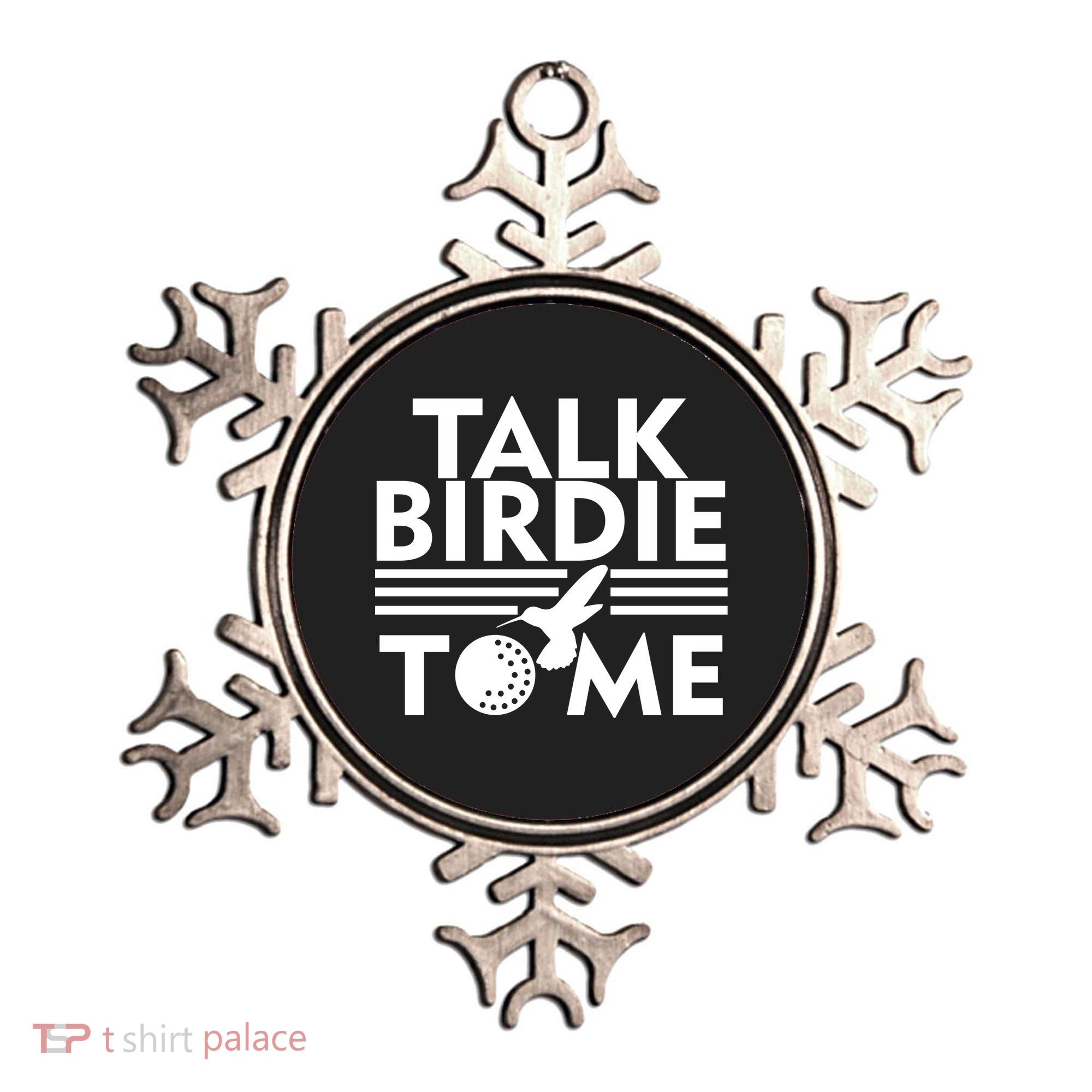 Talk Birdie To Me Ornament