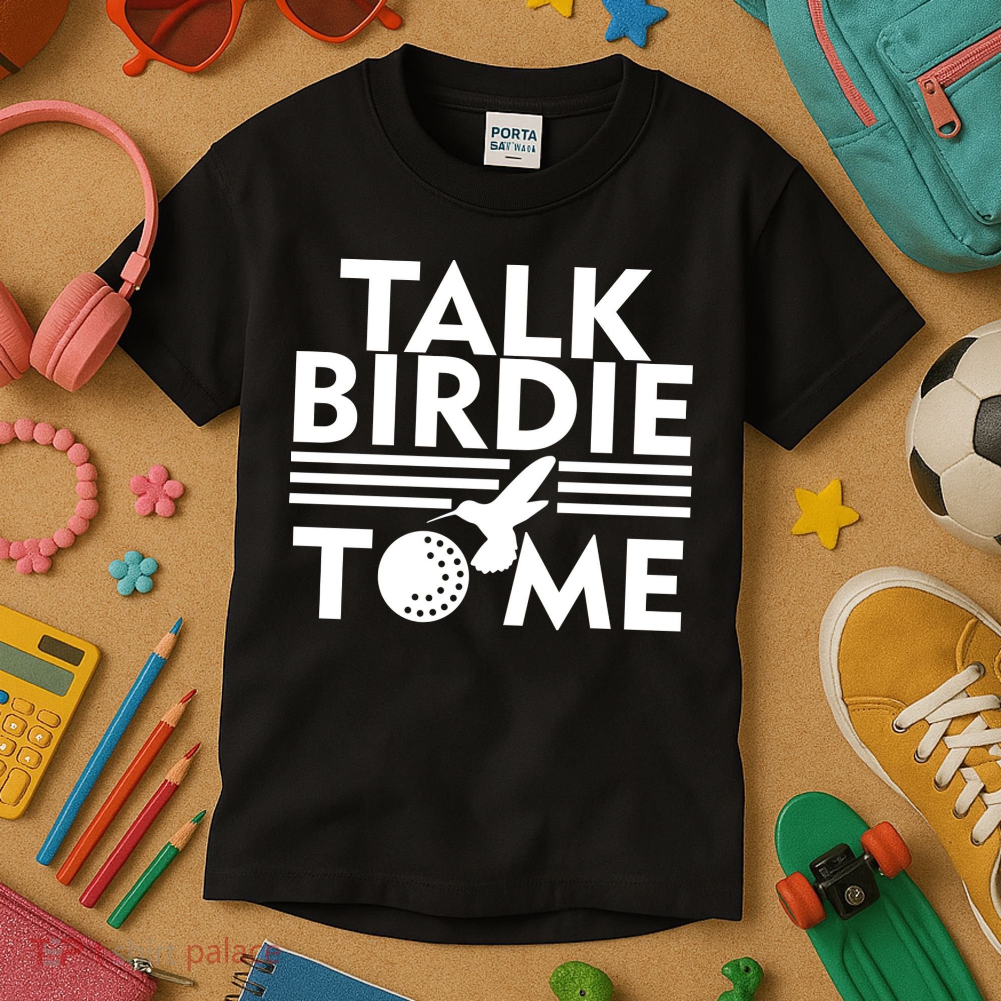 Talk Birdie To Me Kids T-Shirt