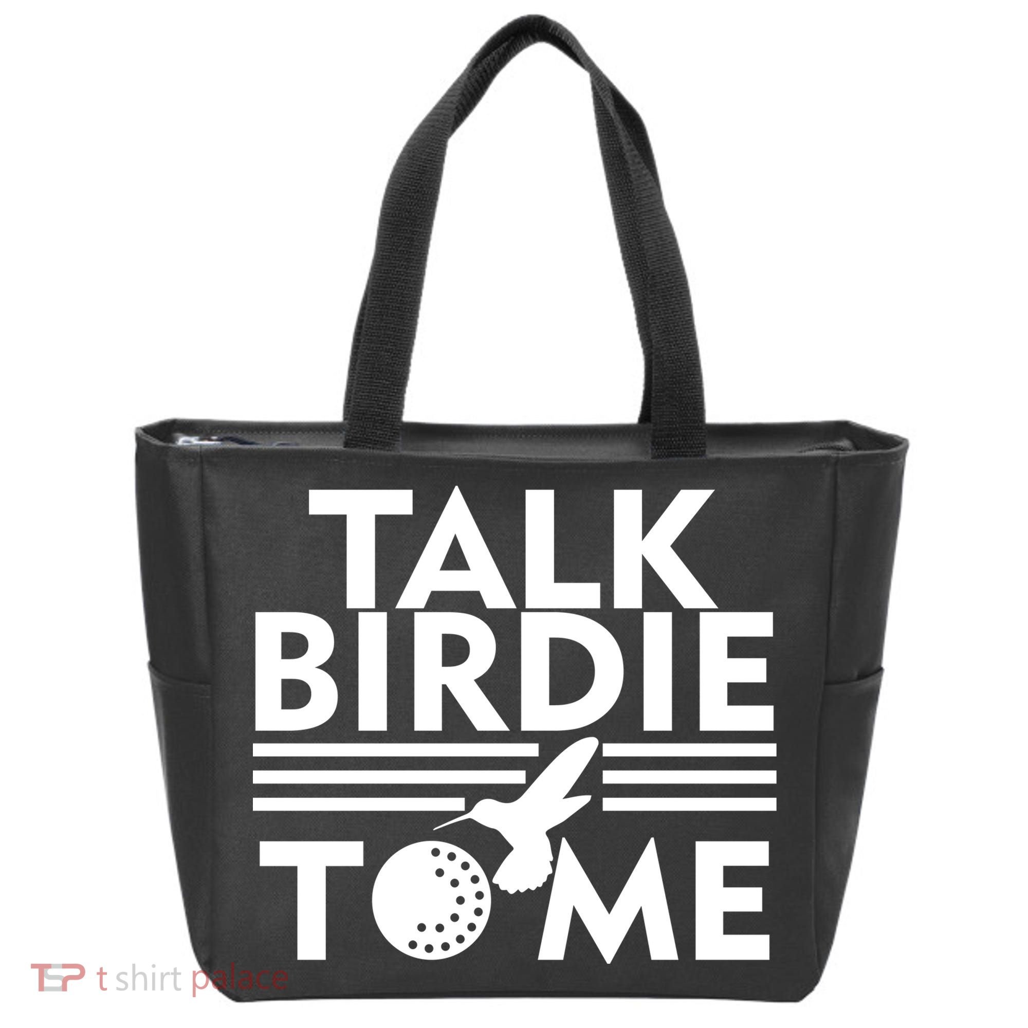 Talk Birdie To Me Tote Bag