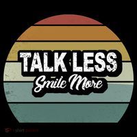 Talk Less Smile More Backpack thumb 2