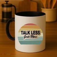 Talk Less Smile More Coffee Mug thumb 4