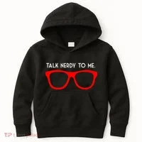 Talk Nerdy To Me Kids Hoodie thumb 0