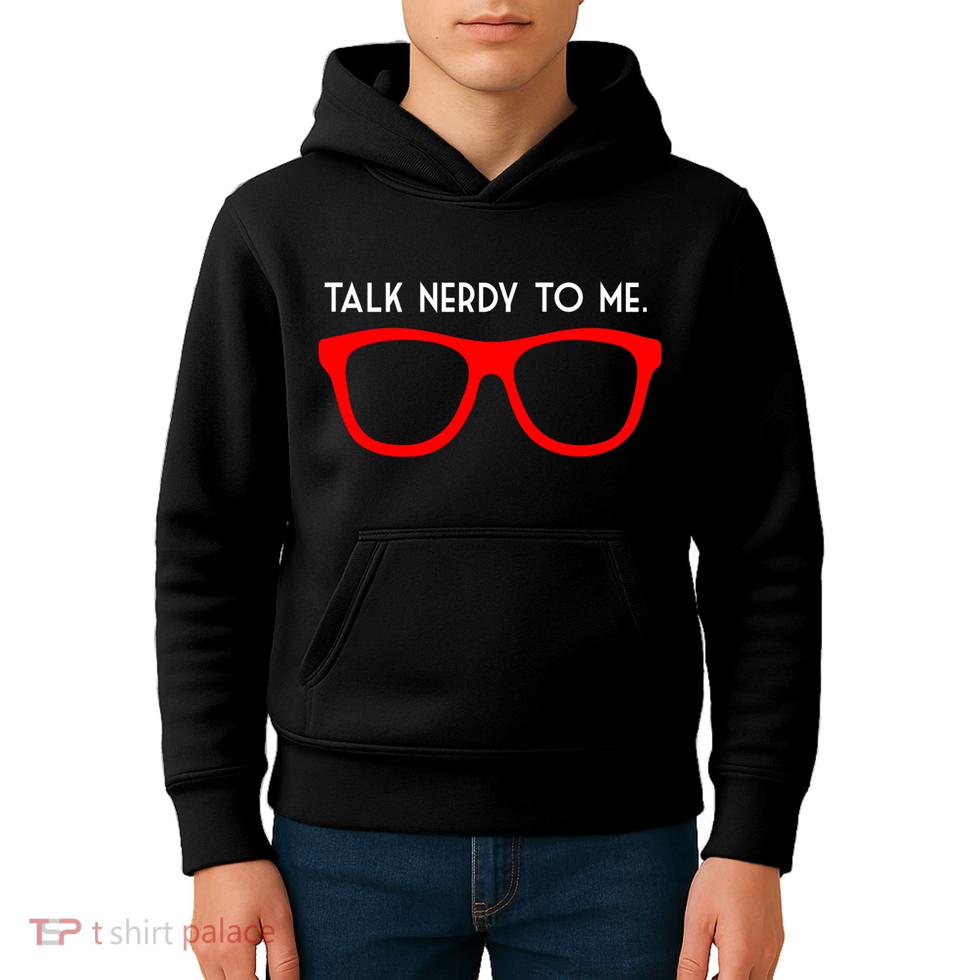 Talk Nerdy To Me Kids Hoodie