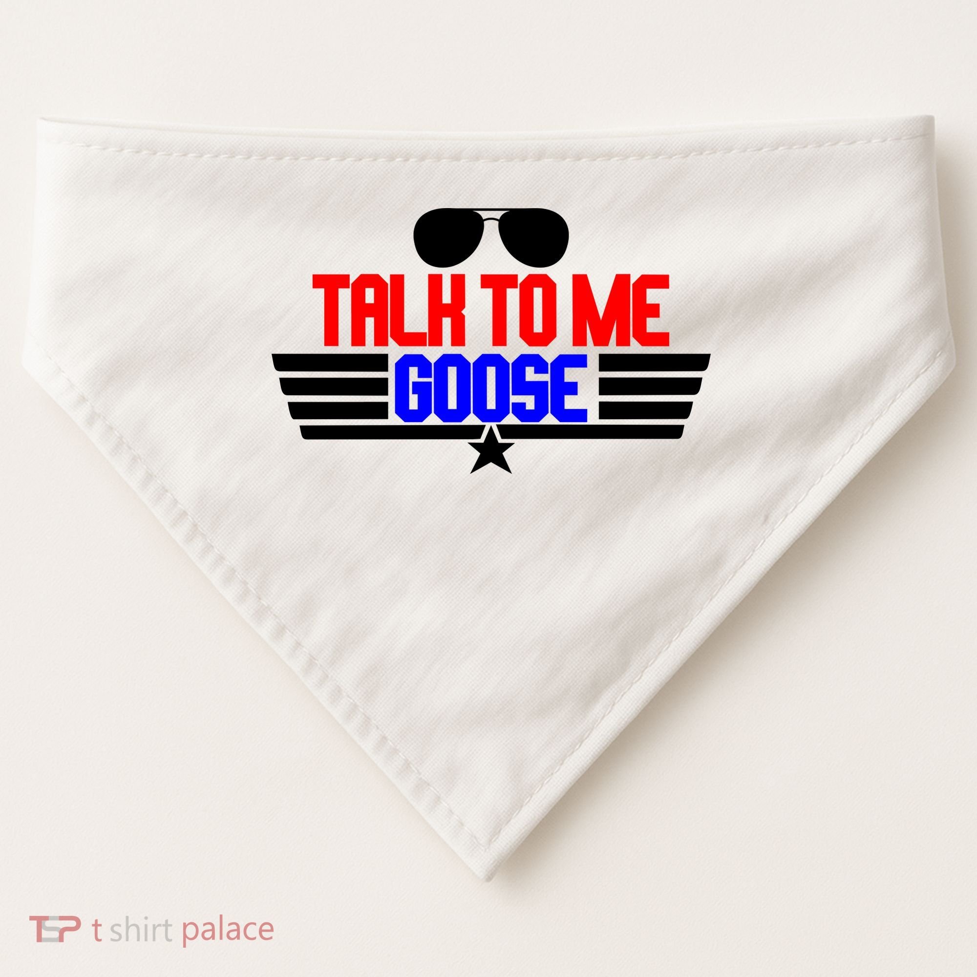 Talk To Me Goose USA-Made Doggie Bandana