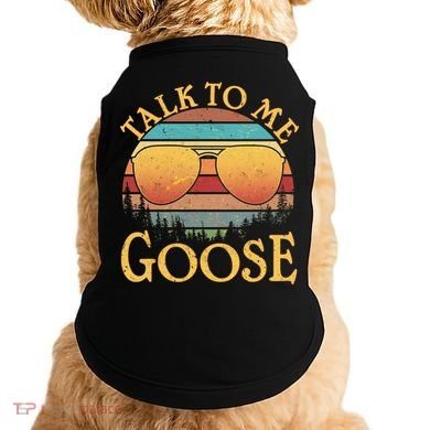 Talk To Me Goose Vintage Sunset Doggie Tank