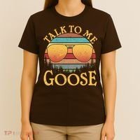 Talk To Me Goose Vintage Sunset T-Shirt thumb 4