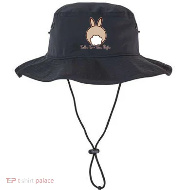 Talk To The Puff Funny Easter Bunny Bucket Hat