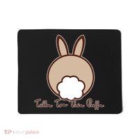 Talk To The Puff Funny Easter Bunny Mousepad thumb 0