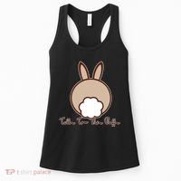Talk To The Puff Funny Easter Bunny Women's Tank Top thumb 0