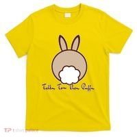 Talk To The Puff Funny Easter Bunny T-Shirt thumb 0