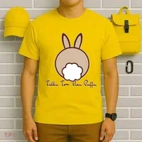 Talk To The Puff Funny Easter Bunny T-Shirt thumb 6