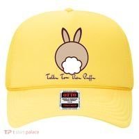 Talk To The Puff Funny Easter Bunny Hat thumb 0