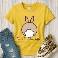 Talk To The Puff Funny Easter Bunny Women's T-Shirt thumb 3