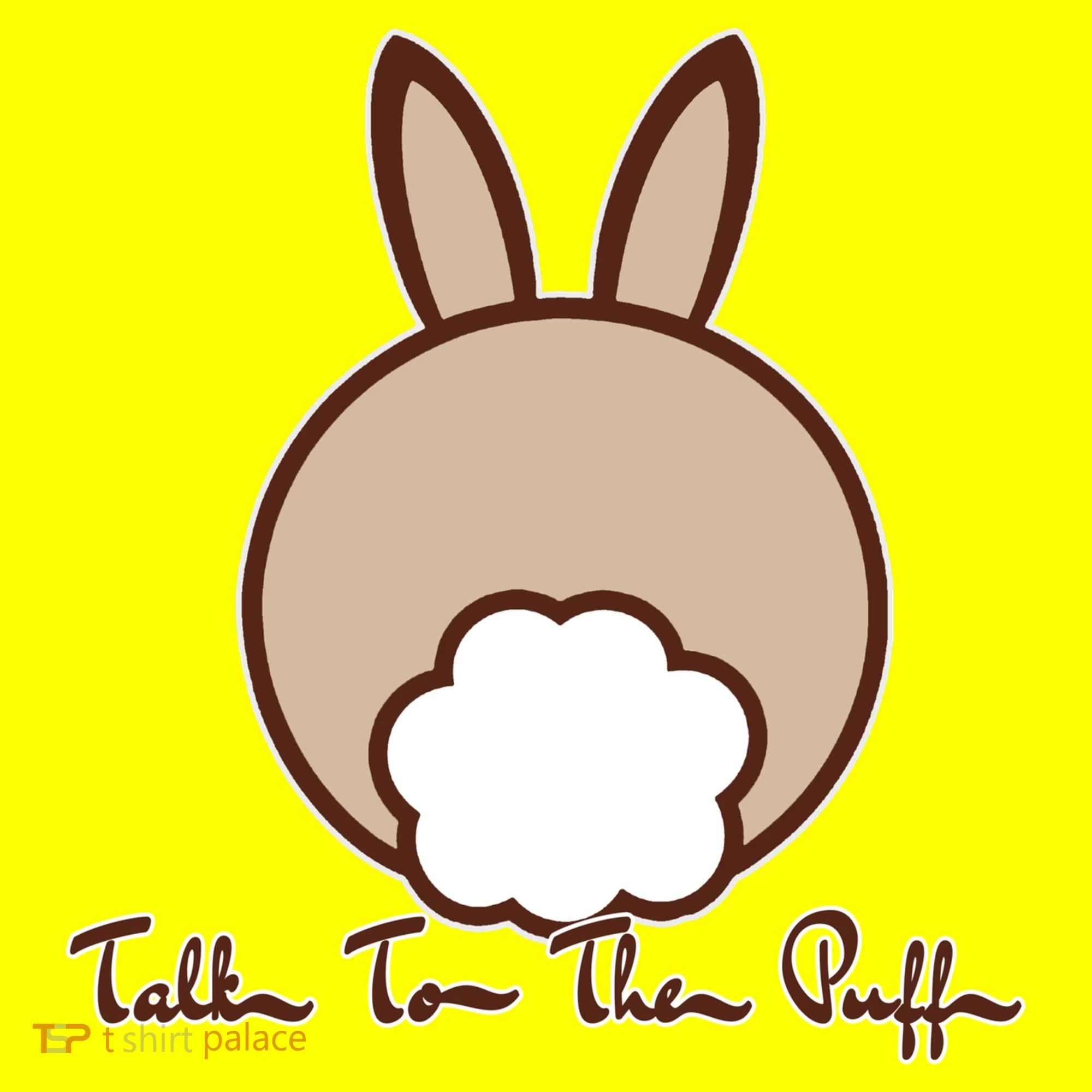 Talk To The Puff Funny Easter Bunny Kids T-Shirt