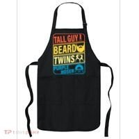 Tall Guy Beard Twins Purple Hoser Funny Apron thumb 0